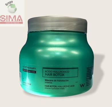 Ht, hair botox, máscara, ácido hialurónico,  300ml