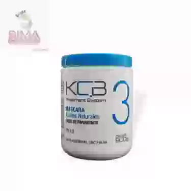 Kcb, máscara aceites naturales, sin parabenos, 900 cc.